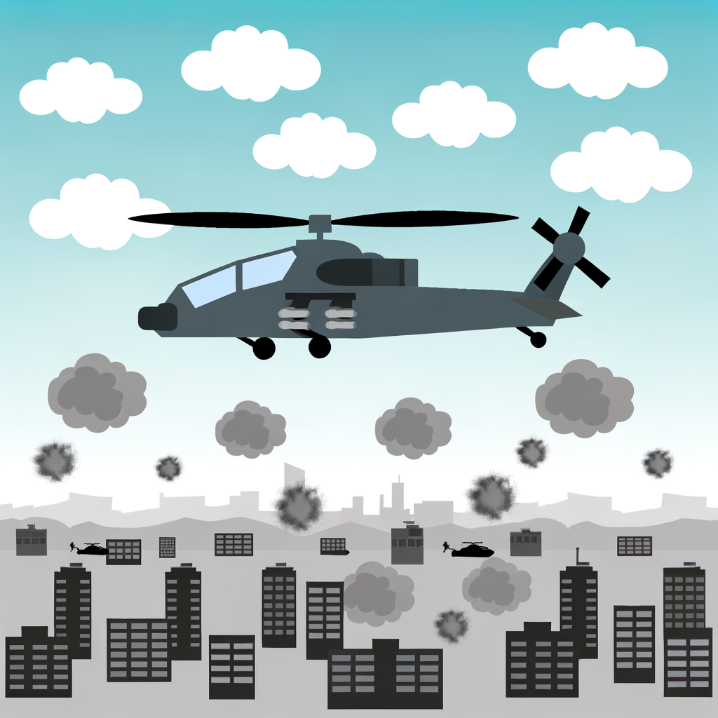 Helicopter Strike Saga